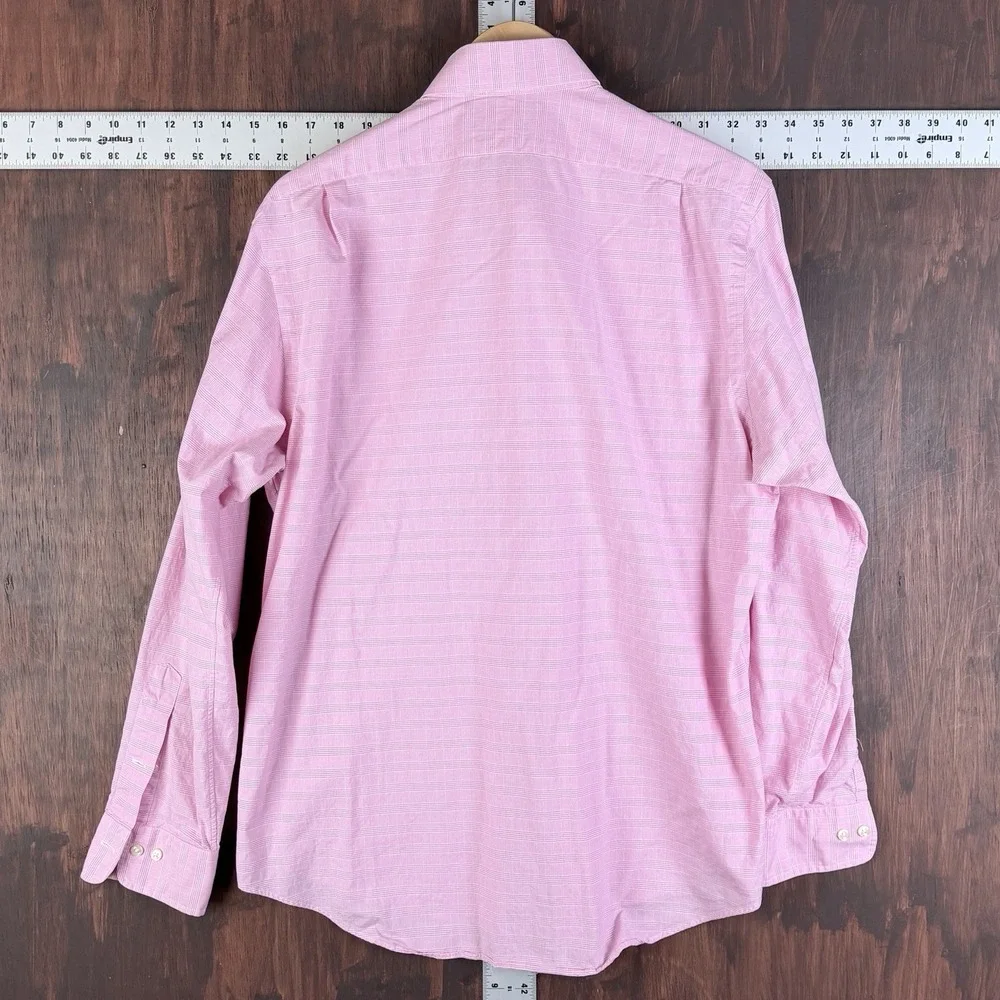 Polo Ralph Lauren Shirt Regent‎ Classic Long Sleeve Button Down Pink Men's 16.5